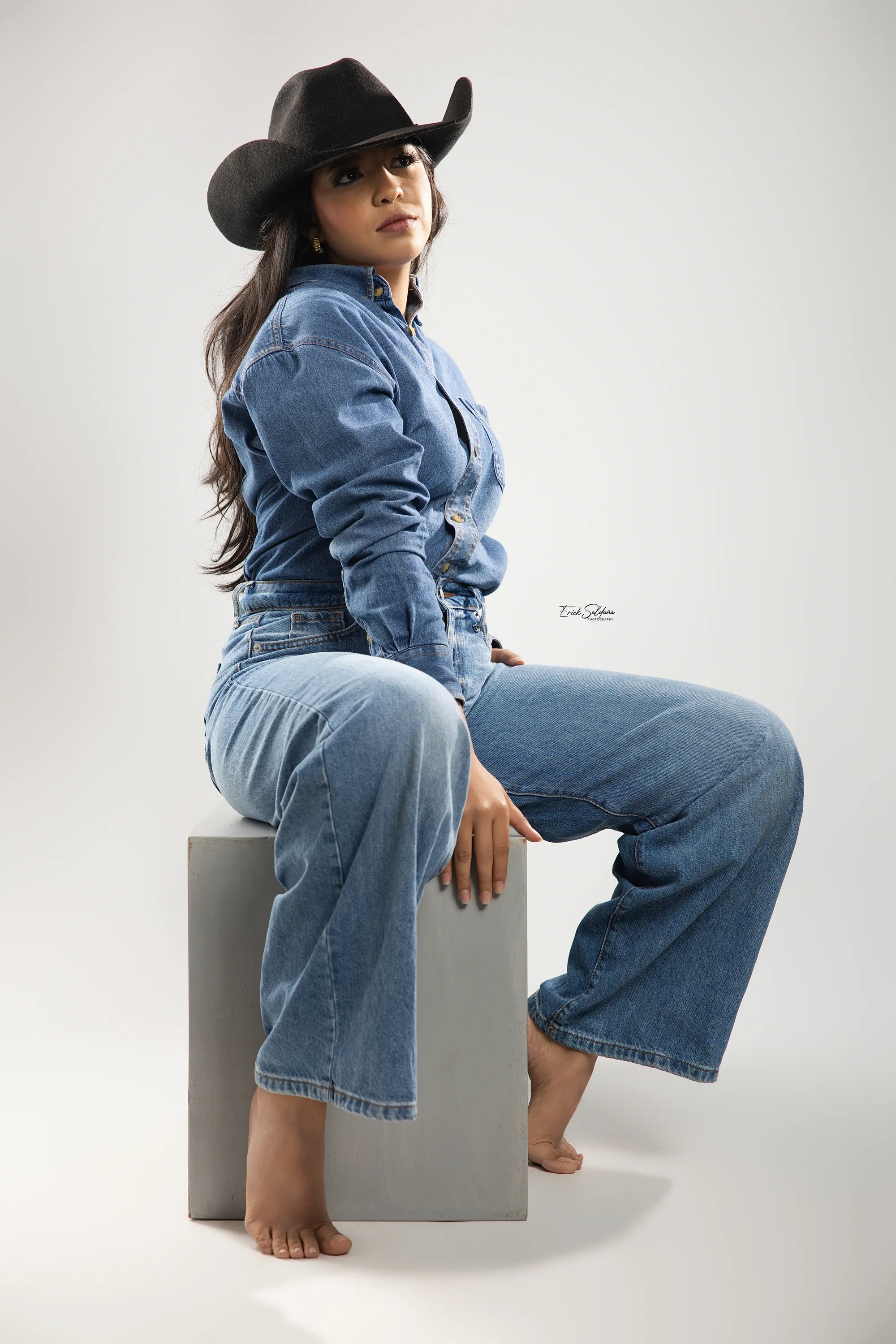 Retrato editorial en estudio, fotografía 5